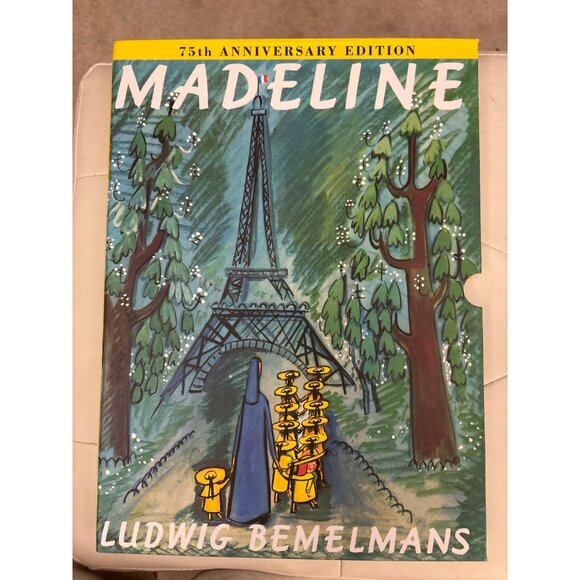 Madeline 75th Anniversary Edition Book By Ludwig Bemelmans With Pop-Up Paris Sce - Picture 1 of 16